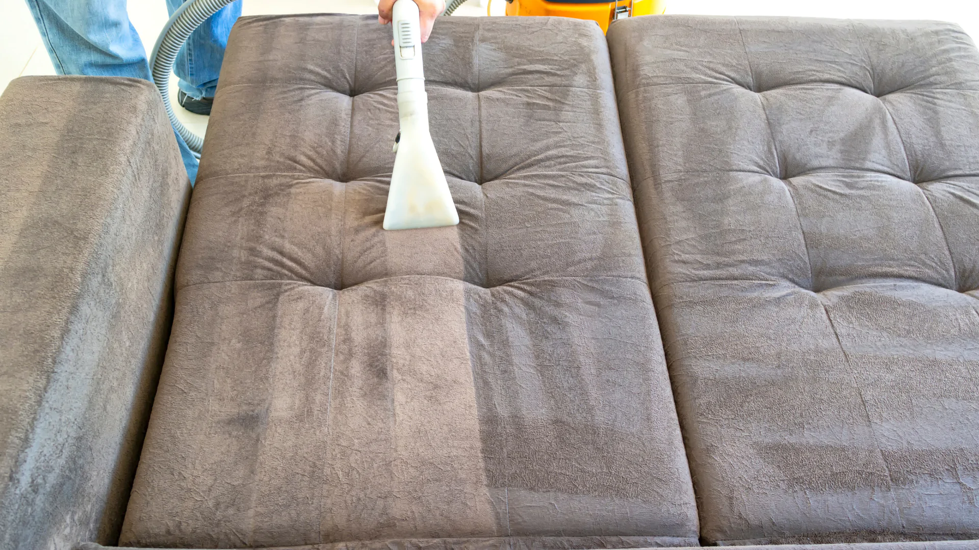Limpeza de sofa